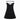 Courreges Courreges Courrèges Ellipse black viscose bustier mini dress