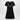 Courreges Courreges Courrèges White/black mini dress in cotton