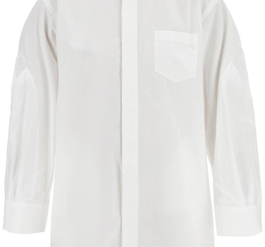 Sacai mini poplin blouse in chem