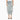The Attico The Attico Blue denim cargo midi skirt
