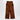 The Attico Brown shaded baggy jeans