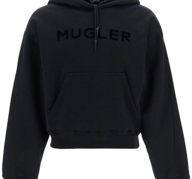 Mugler fleece sweatshirt with