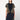 Sacai Sacai Navy/kaki cotton and nylon T-shirt