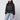 Sacai Sacai Black nylon down jacket with drawstring