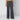 Sacai Sacai Grey/khaki pinstripe bi-material trousers