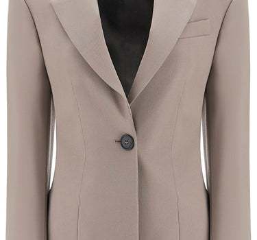 The Attico single-breasted wool blazer