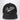 The Attico The Attico Vintage-effect black baseball cap