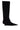 Toteme black suede knee-high boots with low heel