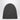 Roberto Collina Charcoal cashmere ribbed beanie