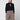 Roberto Collina Black wool sweater with cut-out