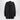 Moncler Black zip parka in nylon