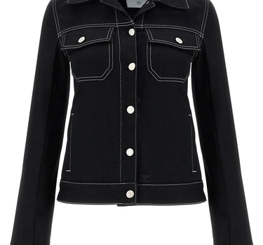 Courreges denim trucker jacket for