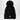 Moncler Grenoble Black wool hat with pom pom