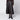Róhe Róhe Brown leather flared skirt