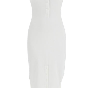 Courreges pleat dress with midi length