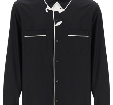 Valentino Garavani "pyjama-style shirt with flower