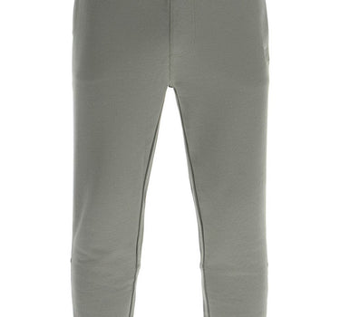 Boss men's high-waisted regular fit cotton pants open grey