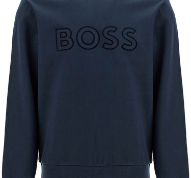 Boss crewneck sweatshirt with logo