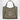 Stella McCartney Khaki-coloured medium Stella Logo bag