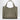 Stella McCartney Khaki-coloured medium Stella Logo bag