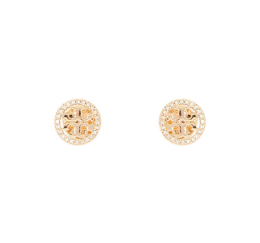 Tory Burch miller pavé stud earrings