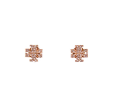 Boucles d'oreilles Kira de Tory Burch avec pavé