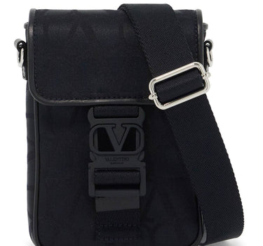 Valentino Garavani black iconographe mini crossbody bag