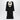 Valentino Valentino Black midi wool dress with bows