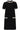 Valentino Garavani black and ivory knit dress with round neck in viscose