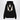 Valentino Black sweatshirt with Chez Valentino print