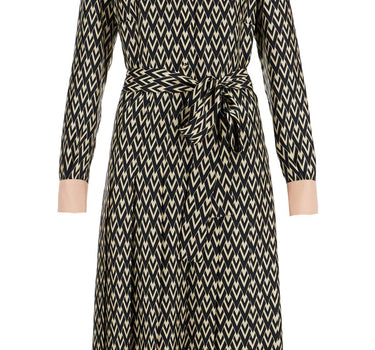 Valentino Garavani este\n\nmidi twill dress with all the