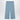 Valentino Valentino Light blue wide jeans with cuff