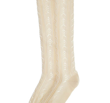 Valentino Garavani perforated cotton socks for