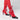 Valentino Garavani Valentino Garavani Black and red Foliefoliage décolleté