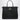Valentino Garavani Black leather medium Antibes tote bag