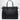 Valentino Garavani Black leather medium Antibes tote bag