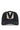 Valentino Garavani black baseball cap with butter logo in adjustable cotton