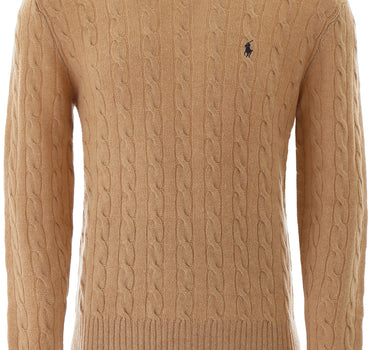 Polo Ralph Lauren cable knit wool-cashmere sweater