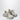 Balenciaga Balenciaga 3XL taupe/neon yellow sneakers in mesh and polyurethane