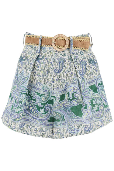 Zimmermann tuck ottie shorts