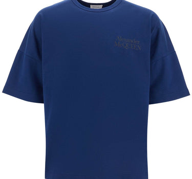 Alexander Mcqueen oversized logo t