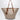 Saint Laurent Saint Laurent Desert-coloured shoulder bag in canvas and leather