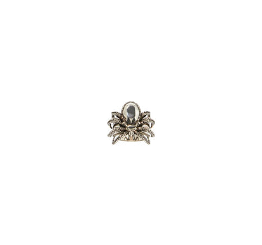 Alexander Mcqueen antique silver spider ring in