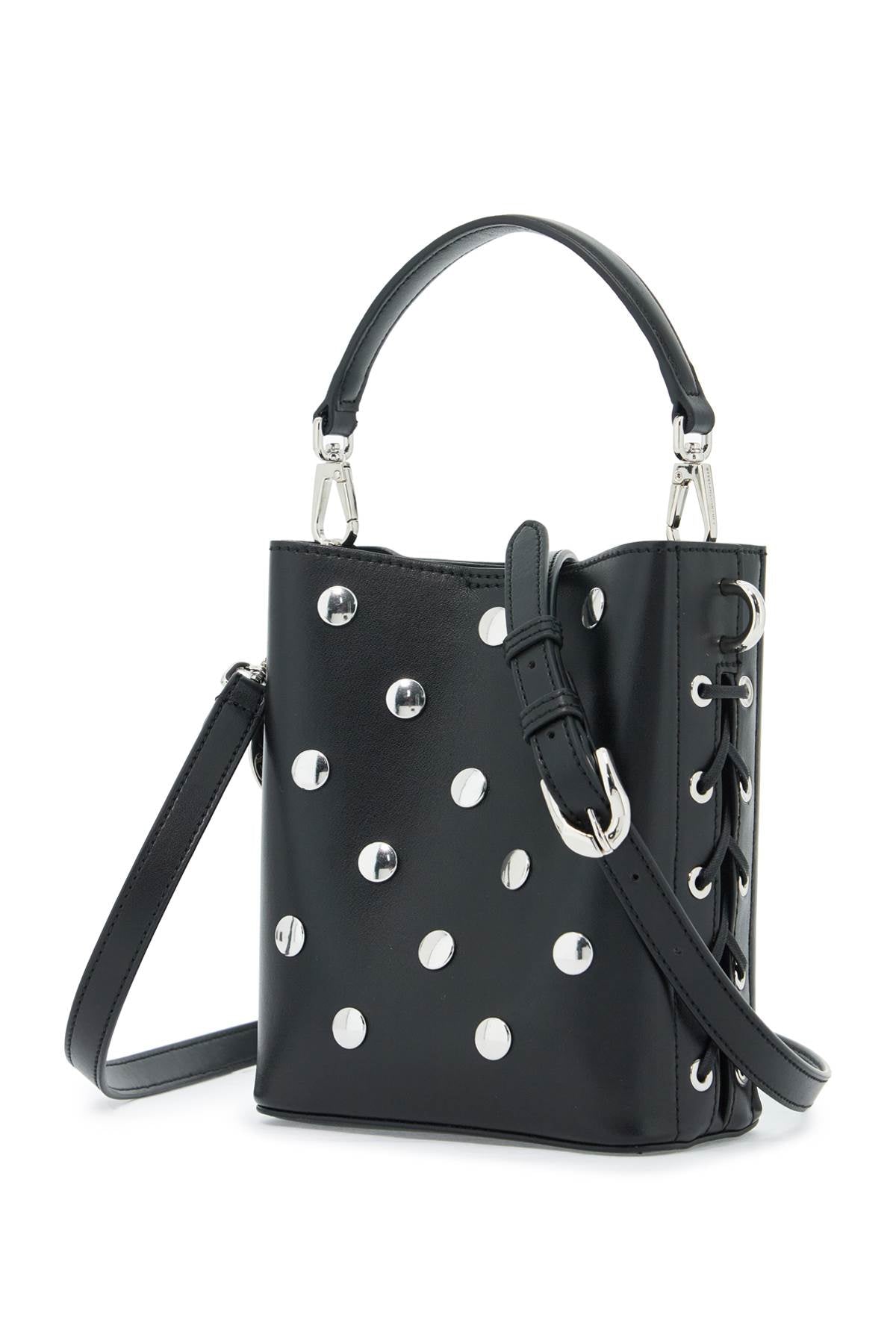 Mini sac seau Stella McCartney avec cadre et clous