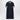 Valentino Valentino Indigo blue dress with macramé trim