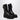 Valentino Garavani Quiltie 67 combat boots black leather