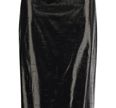 Alexander Mcqueen silk tarpaulin skirt