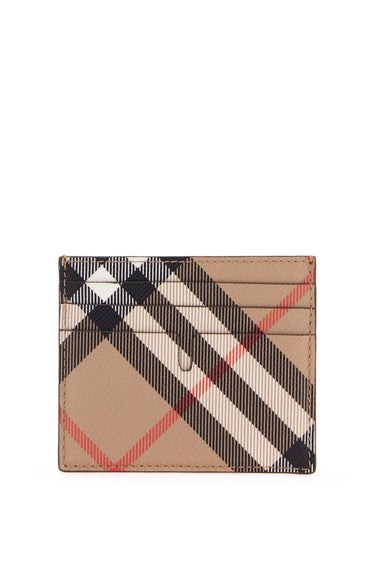 Porte-cartes Burberry chèque