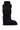 Moon Boot black suede icon yeti boots with synthetic fur lining