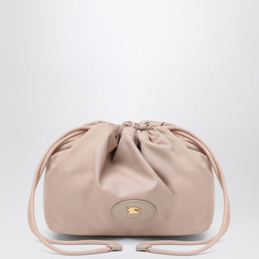 Burberry Reversible pouch in pink nylon with Check pattern